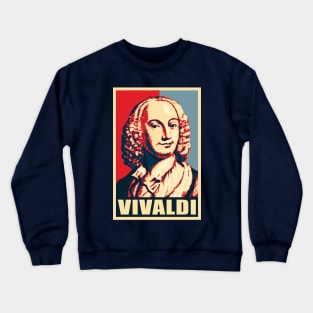 Vivaldi Propaganda Poster Pop Art Crewneck Sweatshirt